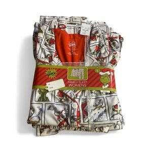 The Grinch women’s 2 pc sleep set Size Large